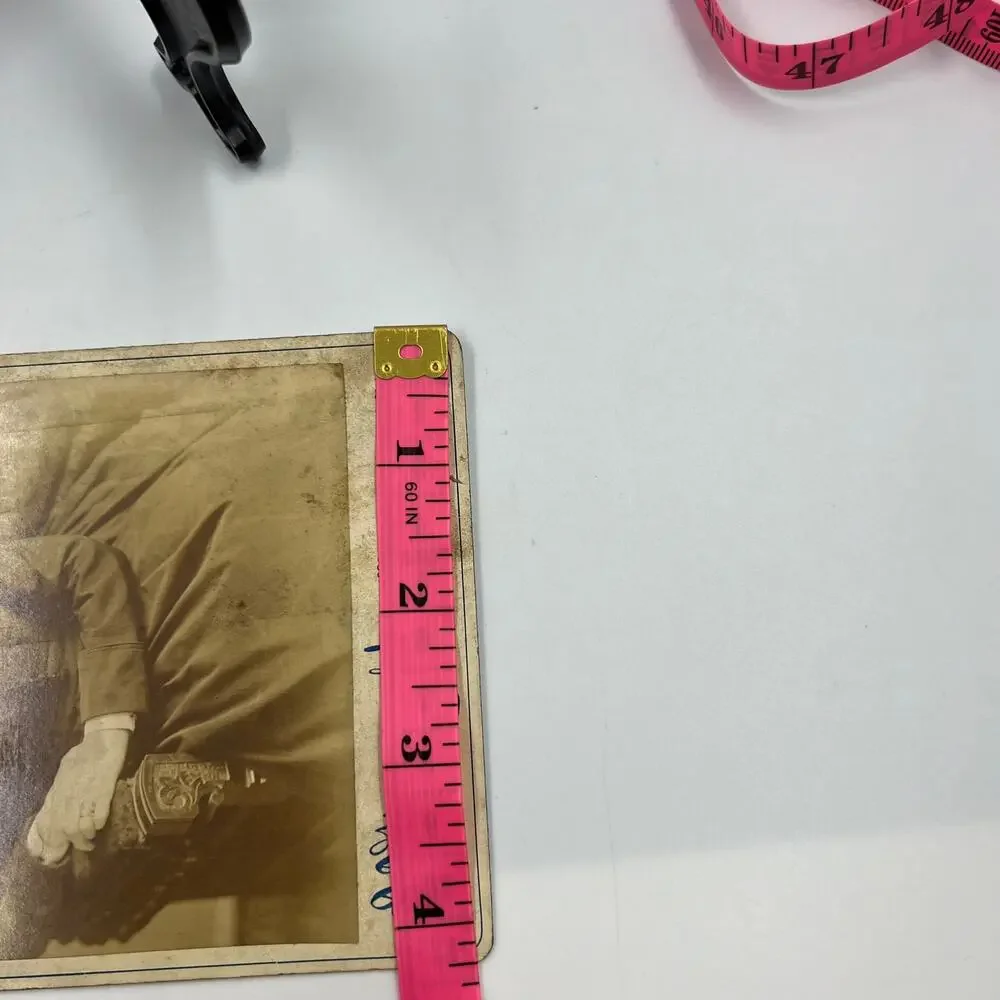 Antique Black White Elder Woman‎ 1800's Photo Mounted Card Stock Moline IL